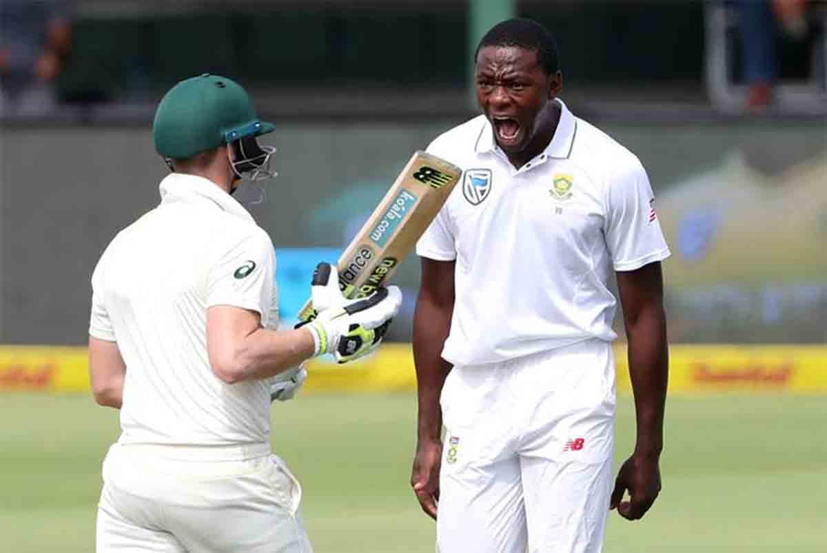 kagiso rabada has been suspended for next two test by icc