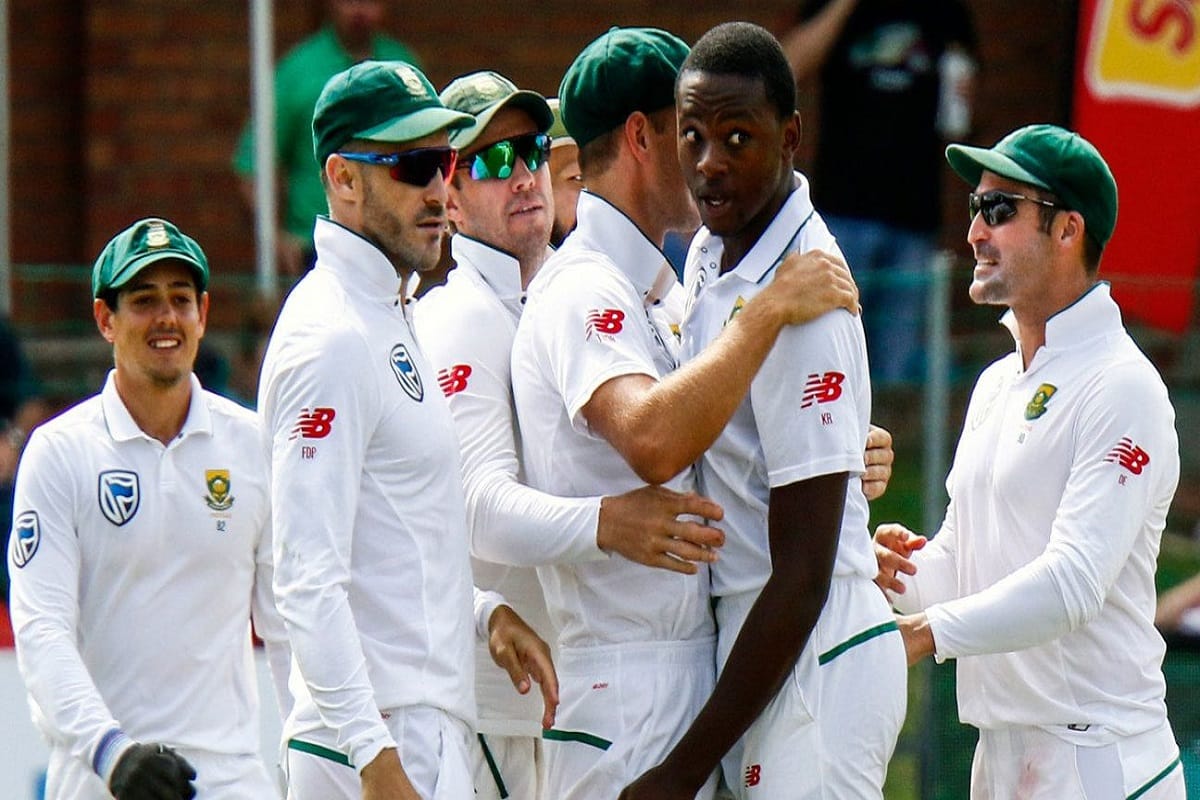 controversial moment between kagiso rabada and steve smith in second test