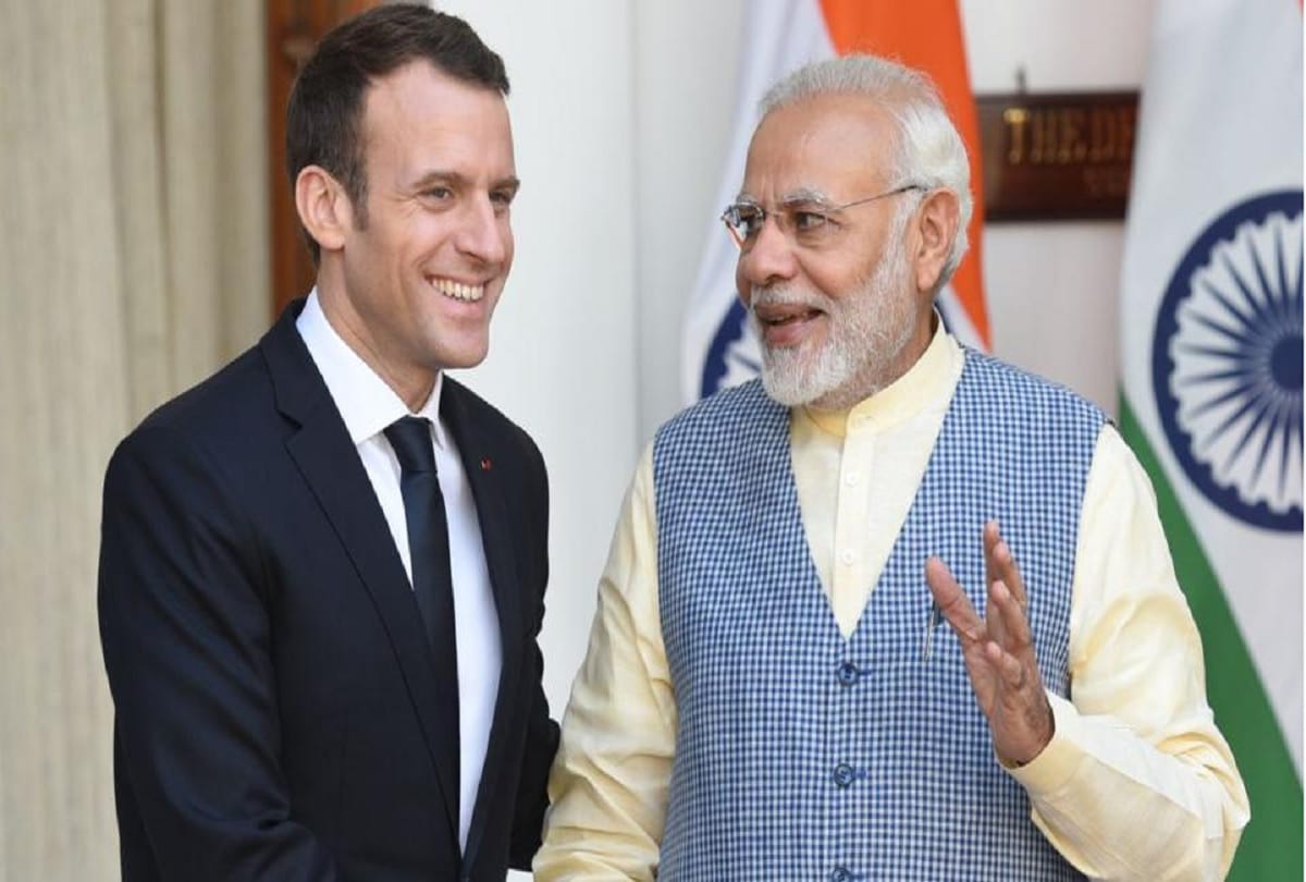 PM modi and french president security in varanasi