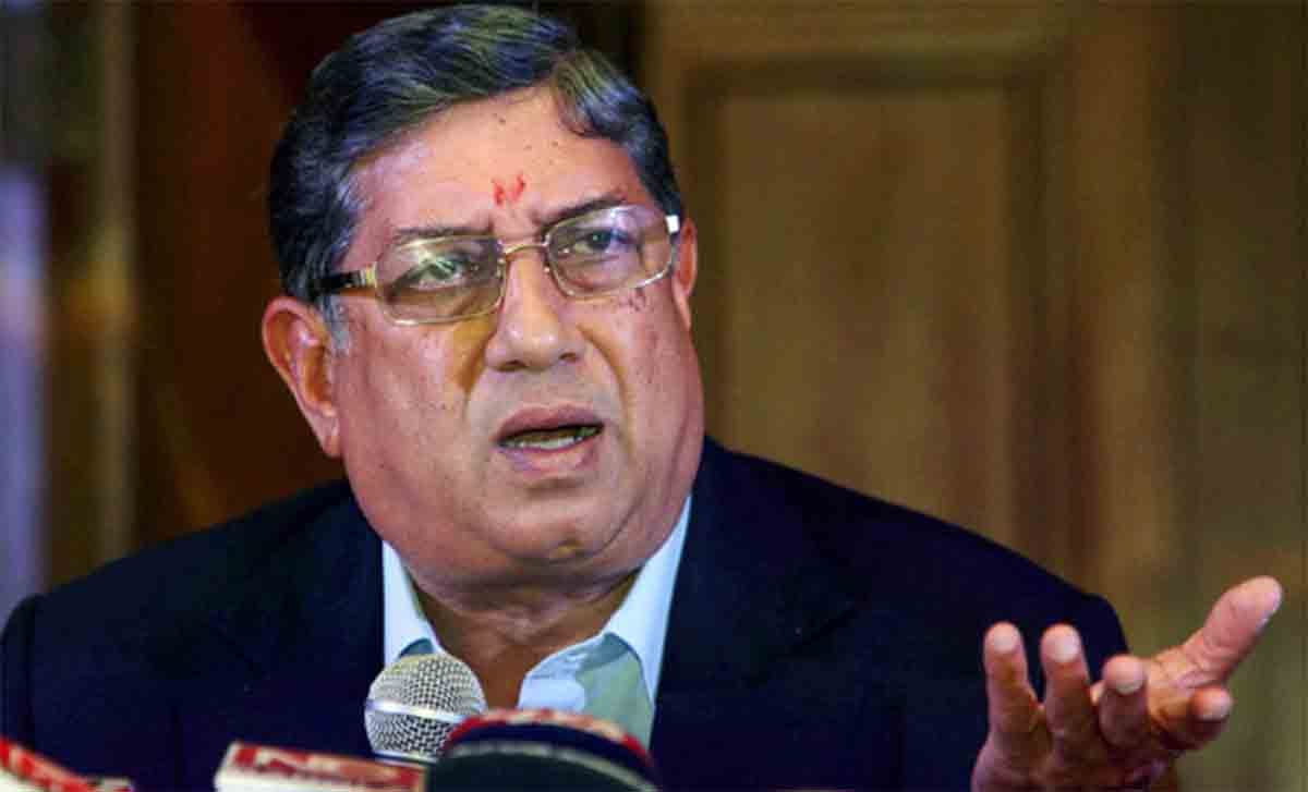 n srinivasan hits back at dilip vengsarkar allegations