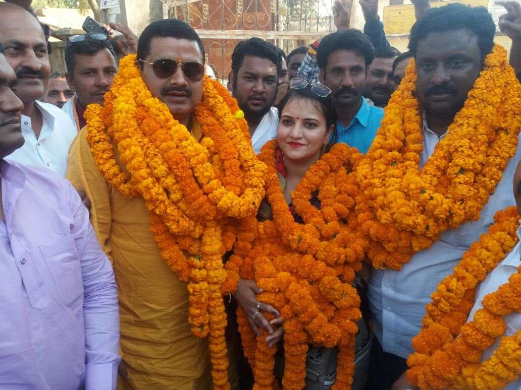 ब्लाक प्रमुख चुनाव में भाजपा जीती