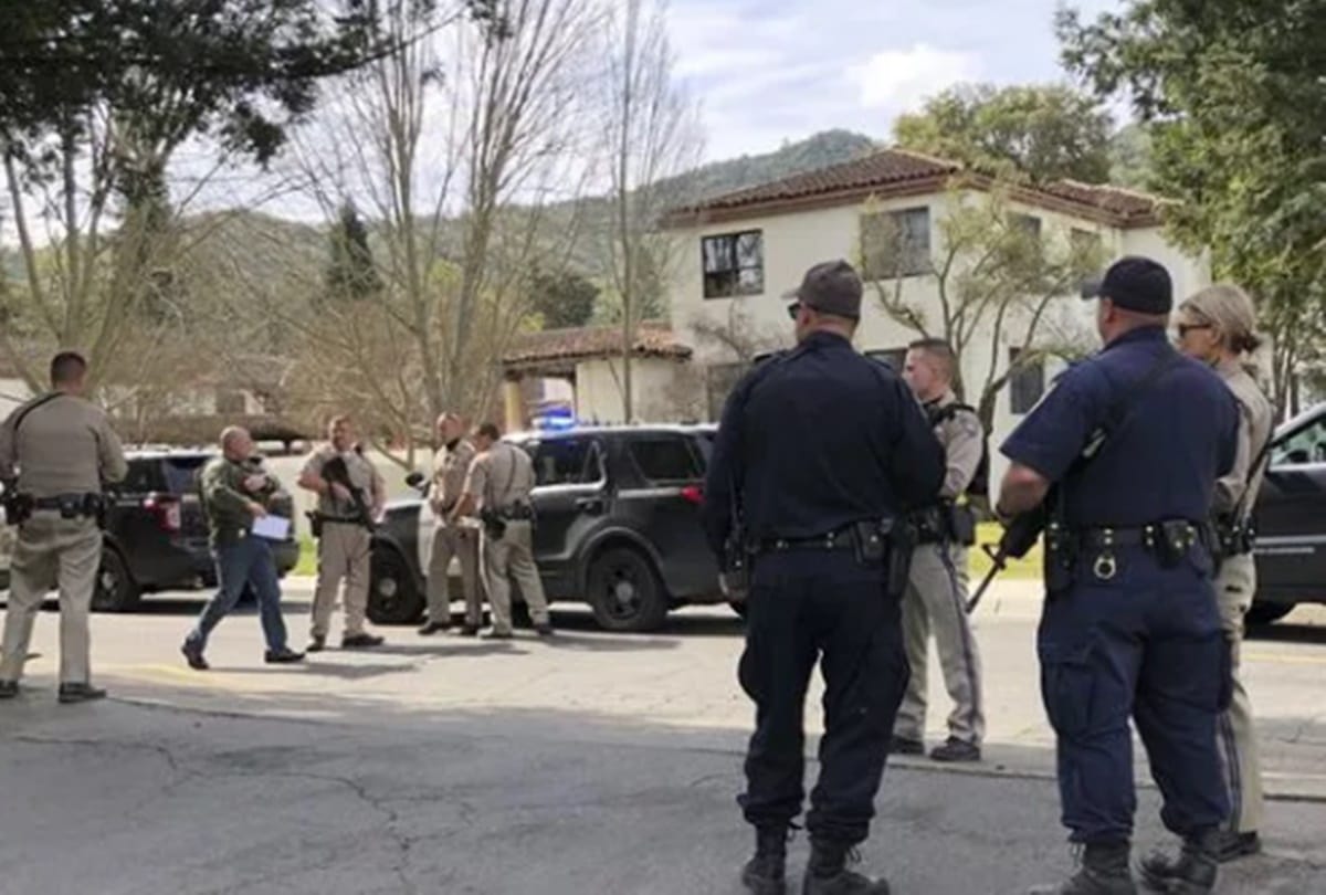 Gunman took three people hostage at veterans home in California