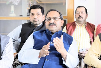 bjp chief spokesman randhir sharma statement over karnataka election