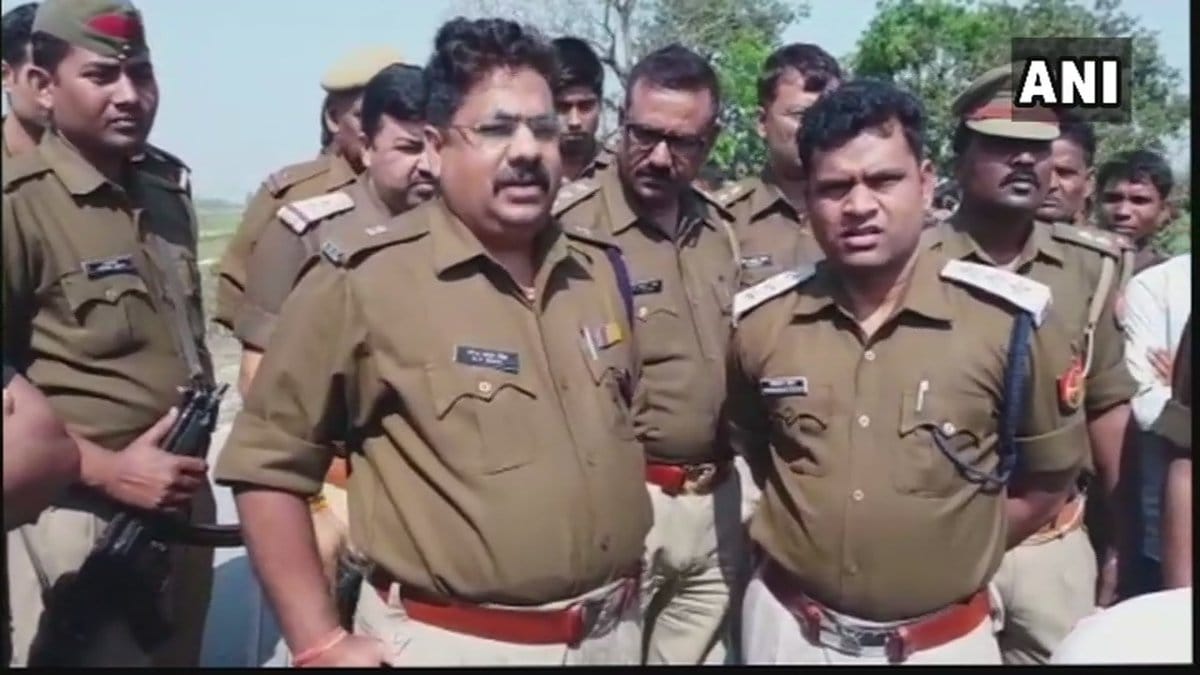Ambedkar statue vandalized in azamgarh