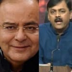राज्यसभा के लिए प्रत्याशी अरुण जेटली, जीवीएल नरसिम्हाराव व अशोक वाजपेयी।