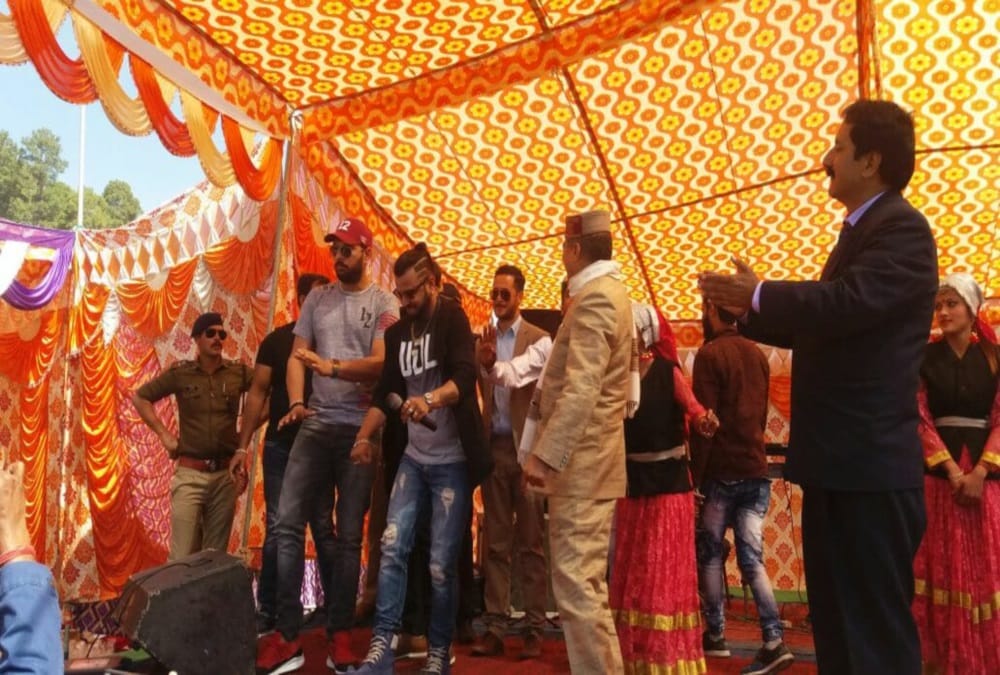 cricketer yuvraj singh reached in uttarakhand