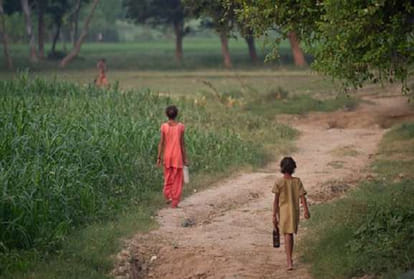 Sunita protested when there was no toilet