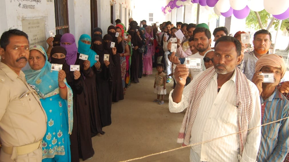 Only 47.45 percents votes were casted in bipoll election