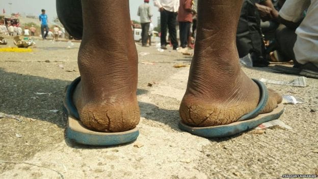 Maharashtra: Farmers walks about 170 km for protest against government 