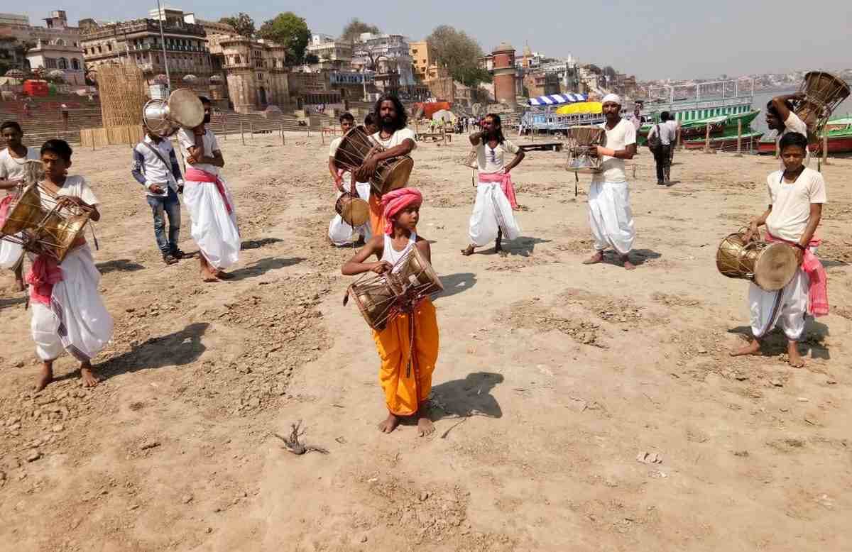 Special preparation for grand welcome of modi and macron in varanasi