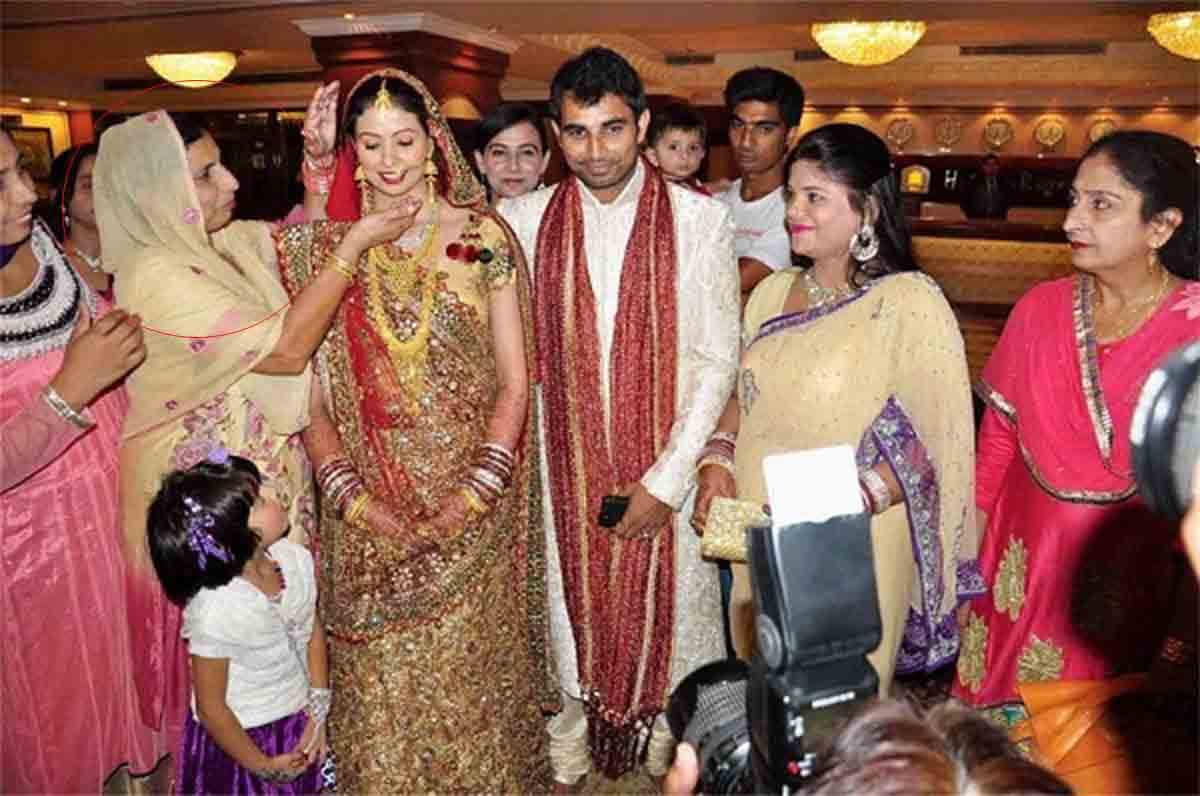mohammed shami wished hasin jahan wedding anniversary delhi-ncr