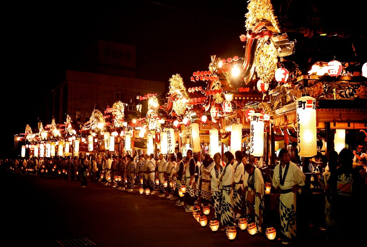 Japanese festival obon to honor the spirits