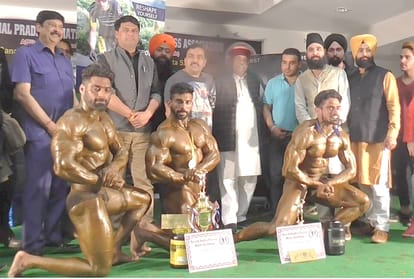 Jagjit won title of Mr North India in Body Building Competition