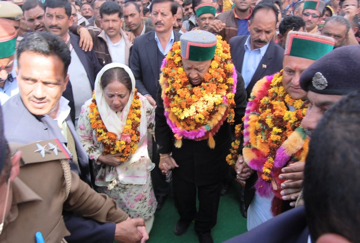 virbhadra singh statement over cm jairam thakur