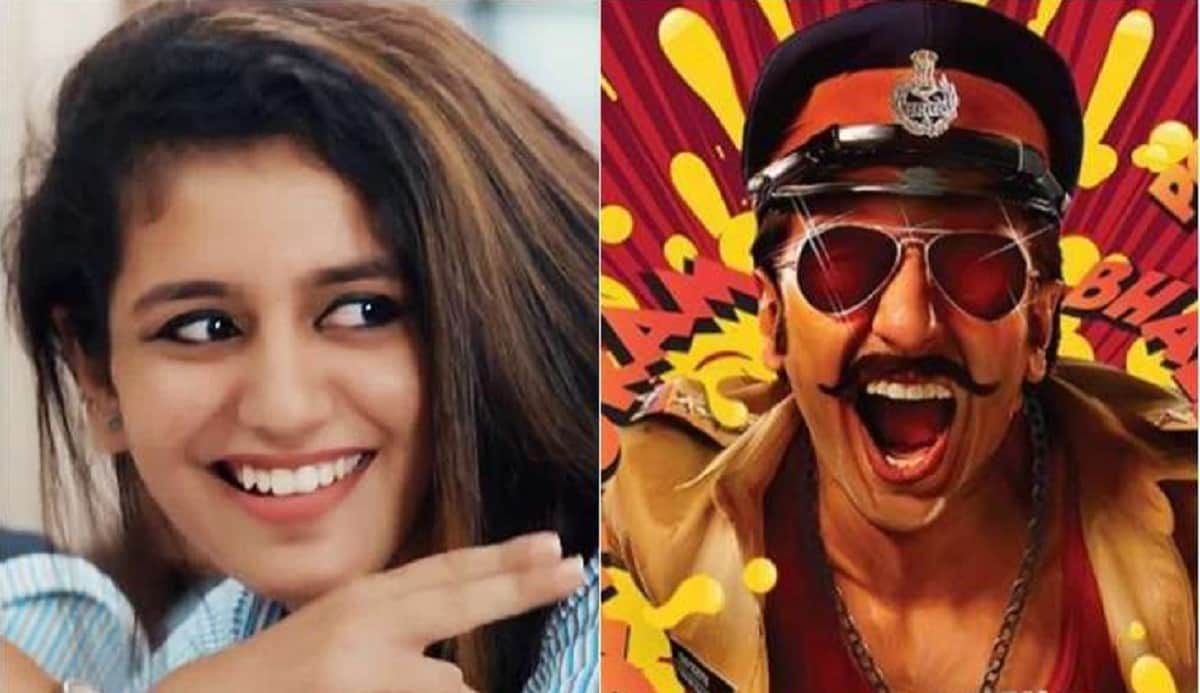Priya Prakash Varrier will not be a part of Ranveer Singh Simmba