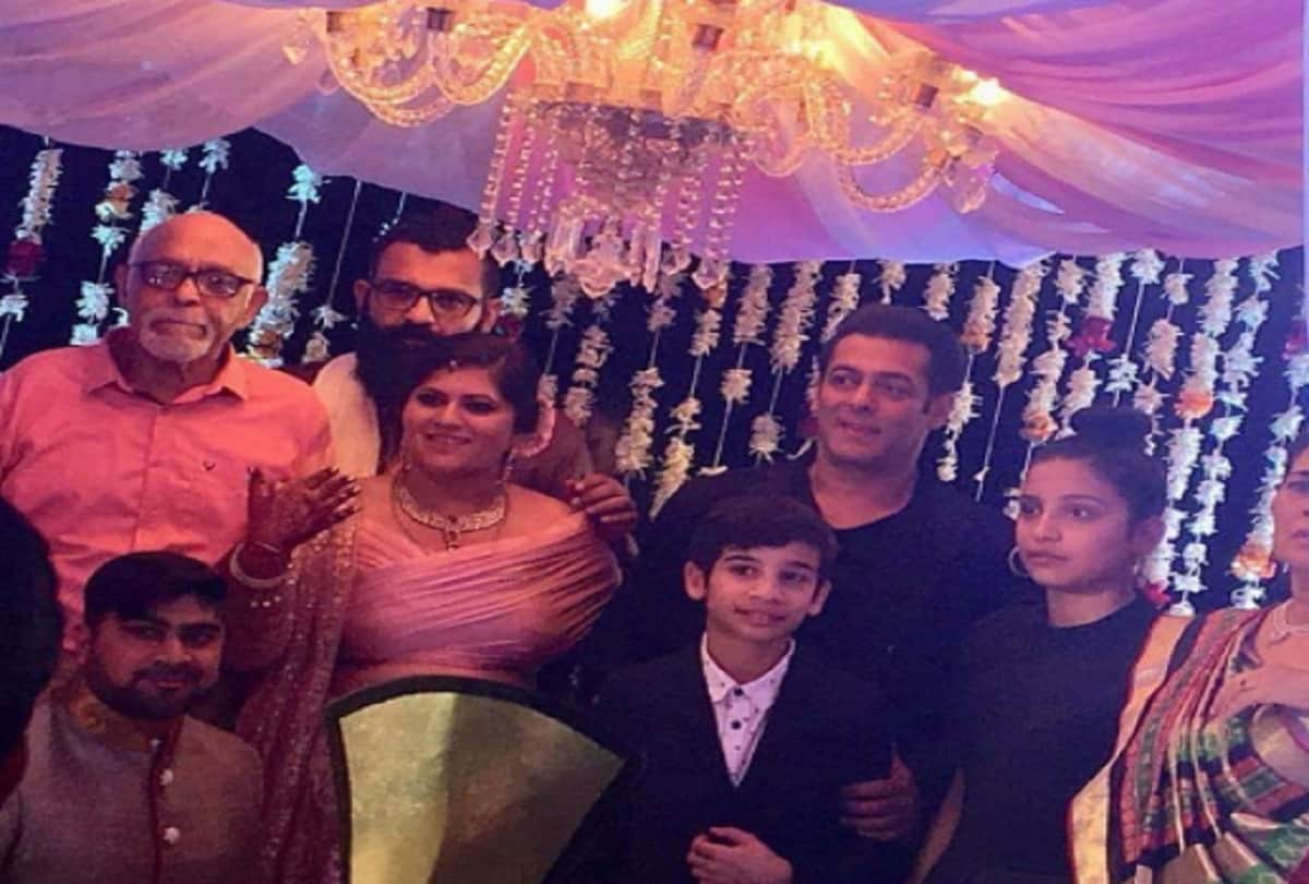 Salman Khan Attends Friend Shweta Kaushik And Bob Sandvagene Wedding In Mumbai