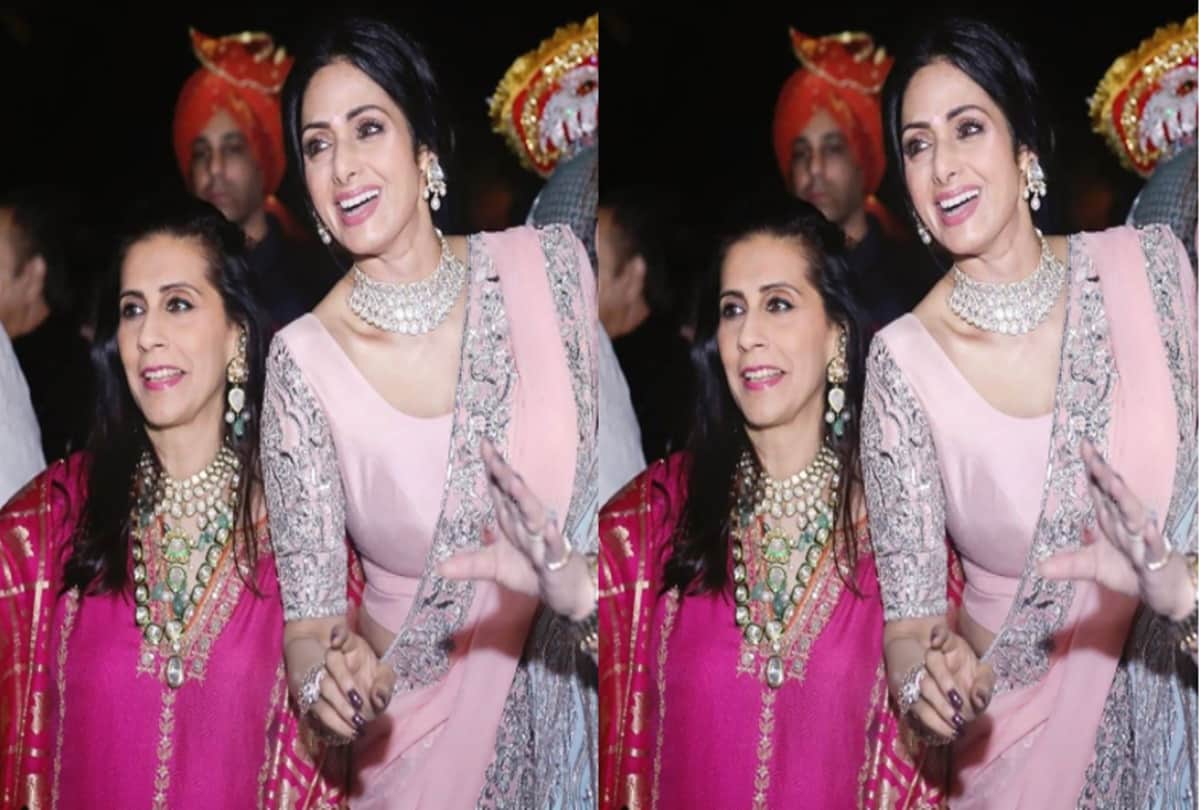 Sridevi last picture with sister in law Sunita kapoor