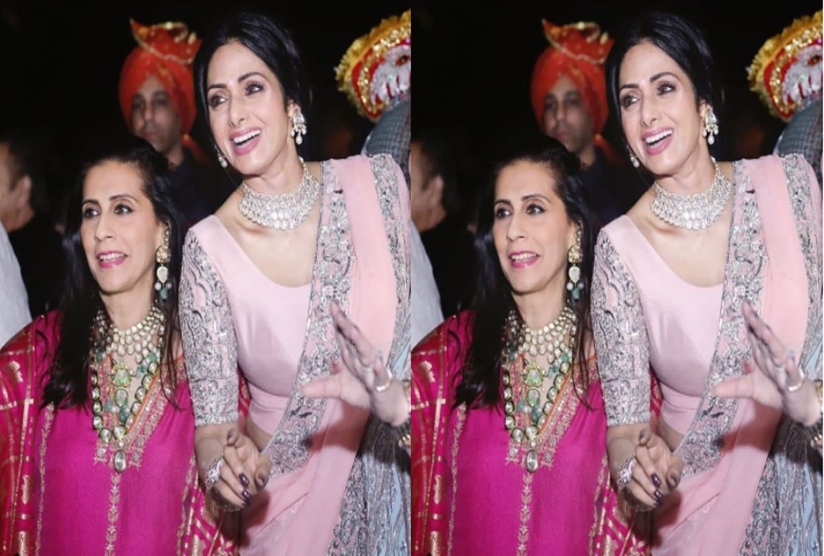 Sridevi last picture with sister in law Sunita kapoor