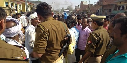 up: two accident in bijnor, death of two, many injured, highway jam