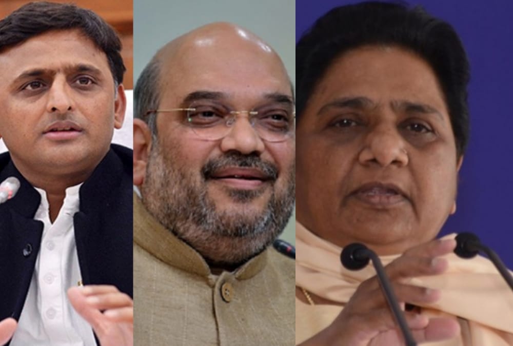 bjp plan to fight sp and bsp alliance in loksabha election.