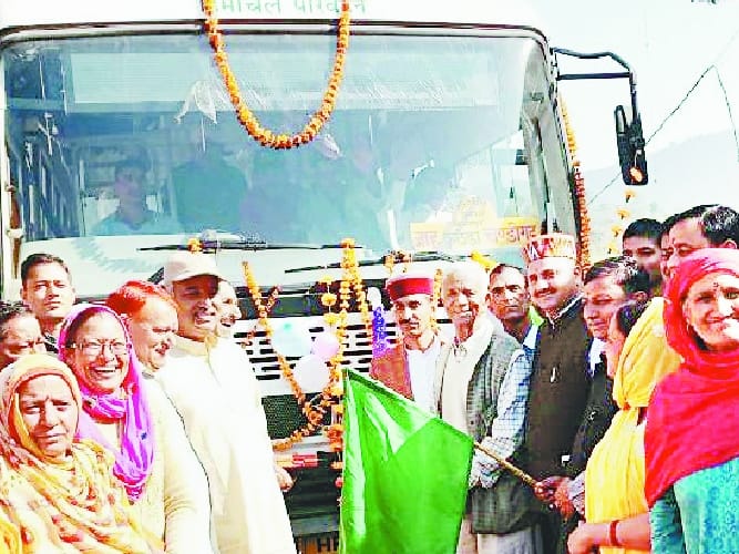 जाहू-चंडीगढ़ नॉन स्टॉप बस सेवा शुरू
