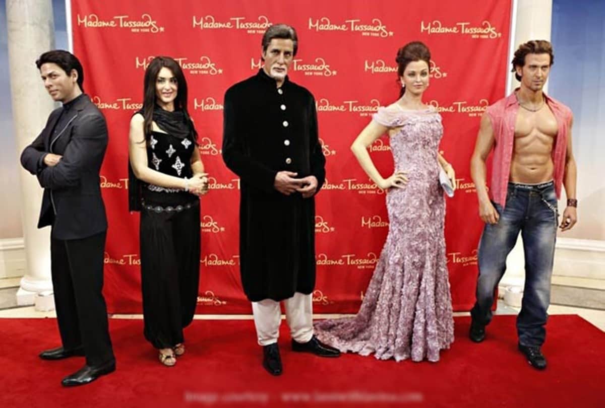 Wax Statue of Baahubali and Kattapa at Madame Tussauds in London