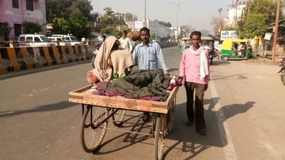 mainpuri woman of death on late treatment 