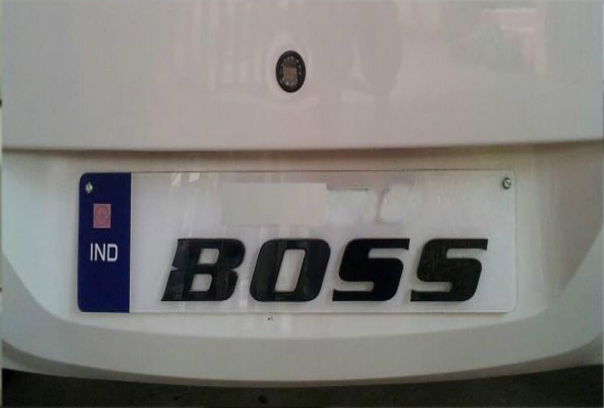fancy number for bike and car