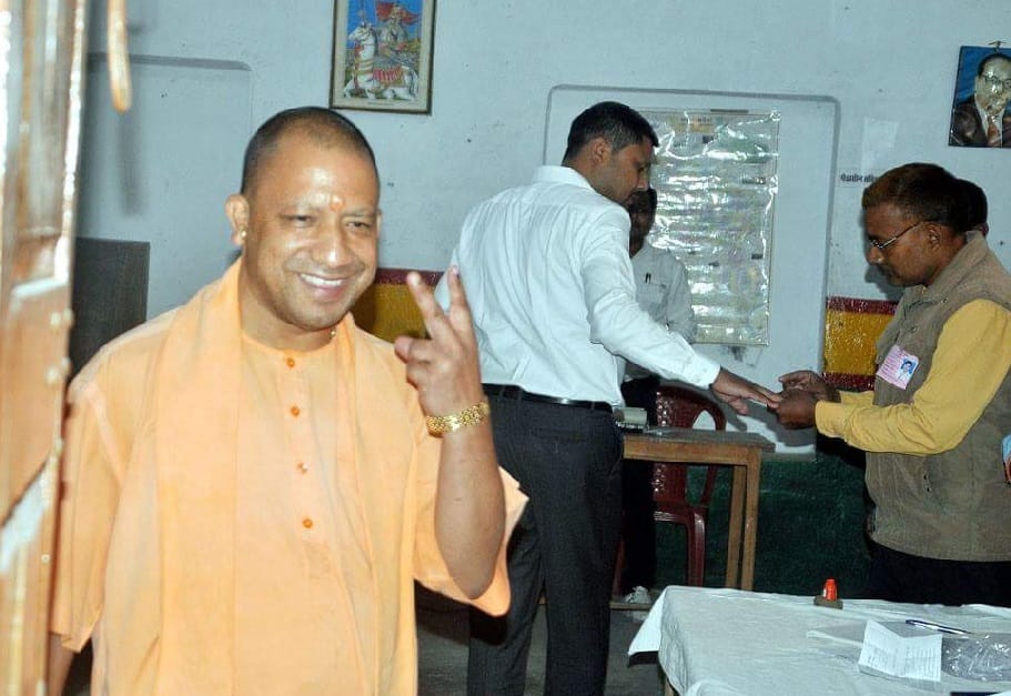 Main exam is of alliance of SP and BSP