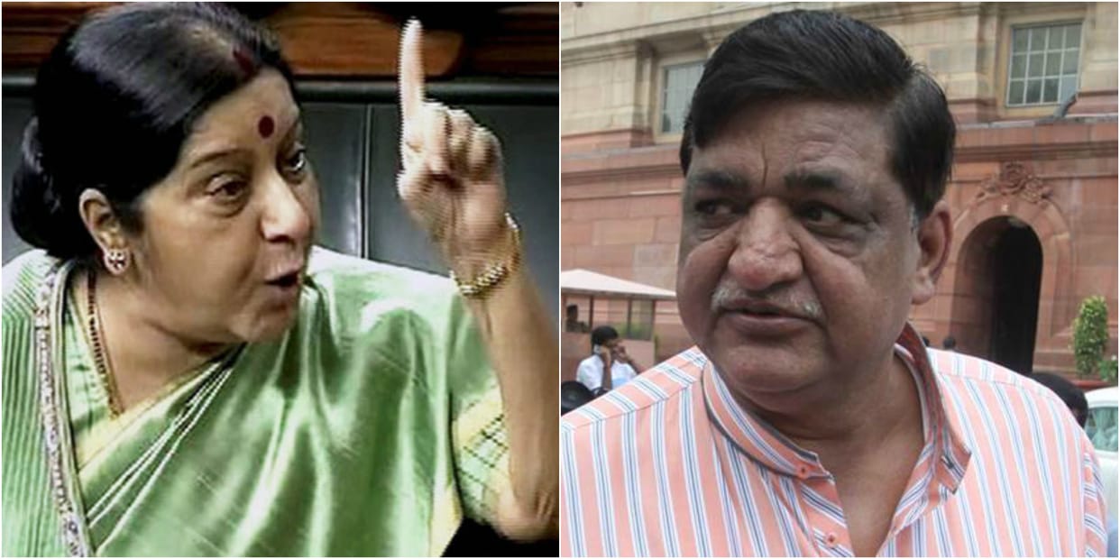 Sushma swaraj slams naresh agarwal statement over Jaya Bhaduri Bachchan