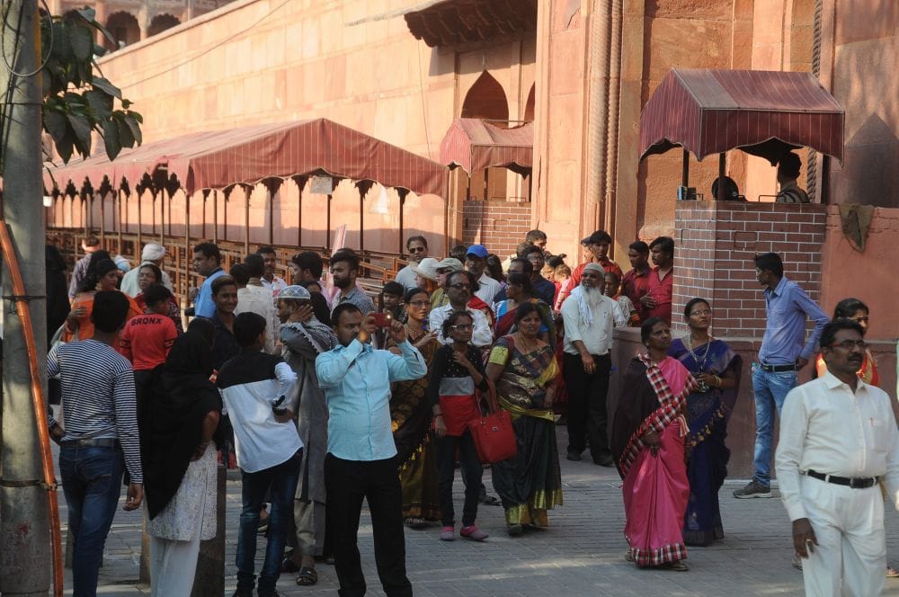 agra french president's taj mahal visit caused trouble to people 