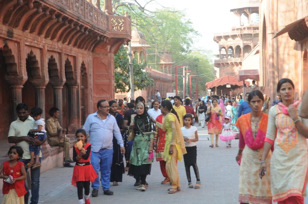 agra french president's taj mahal visit caused trouble to people 