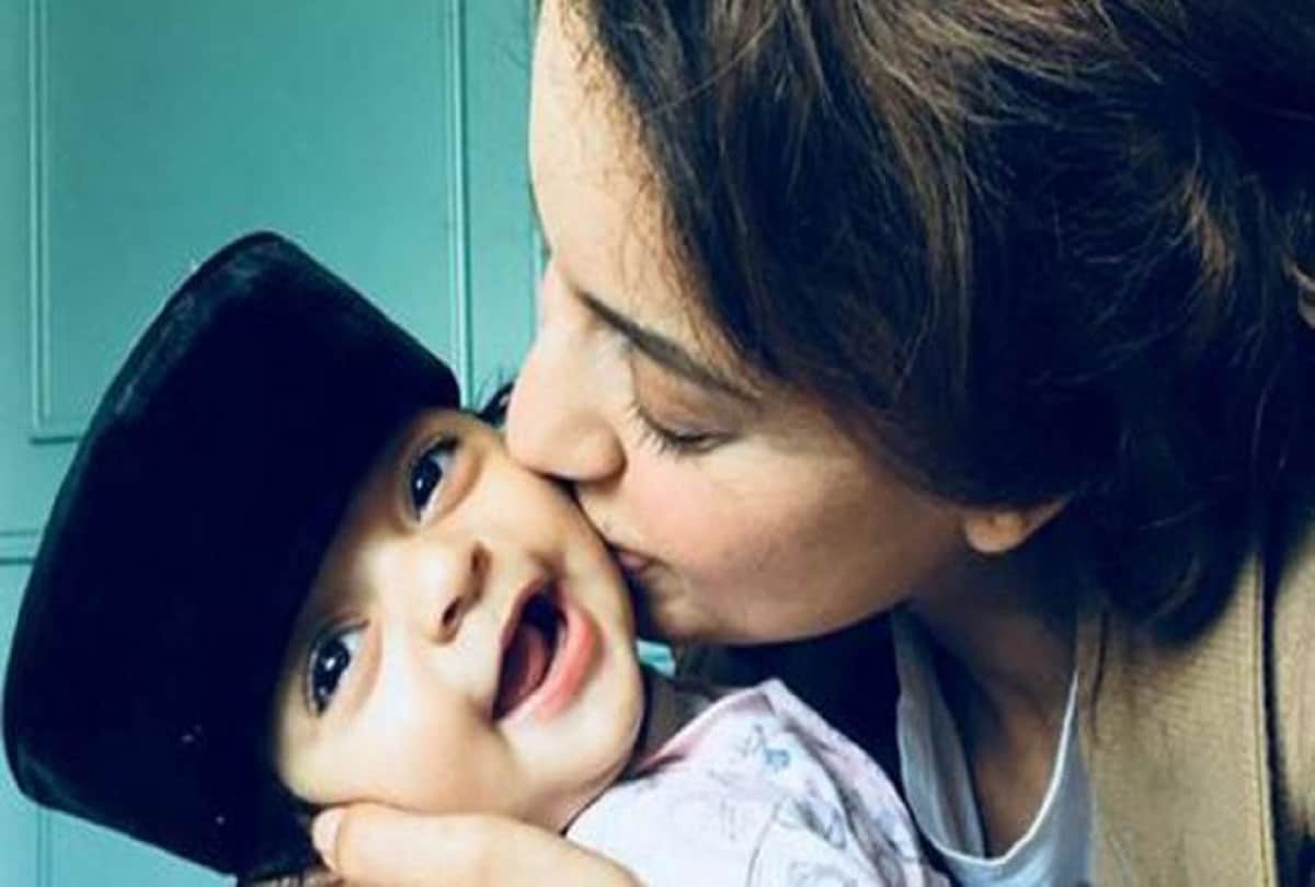  kangana ranaut picture with baby is viral on social media