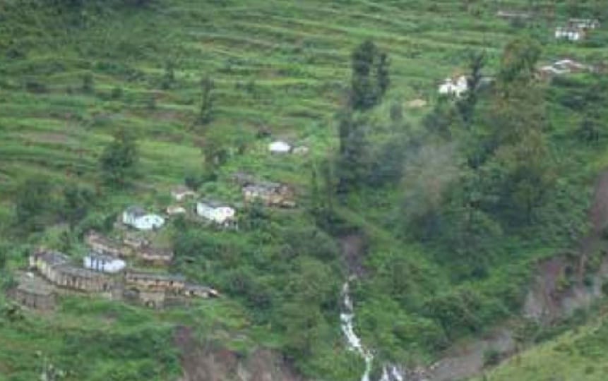 kunwari village land sliding 