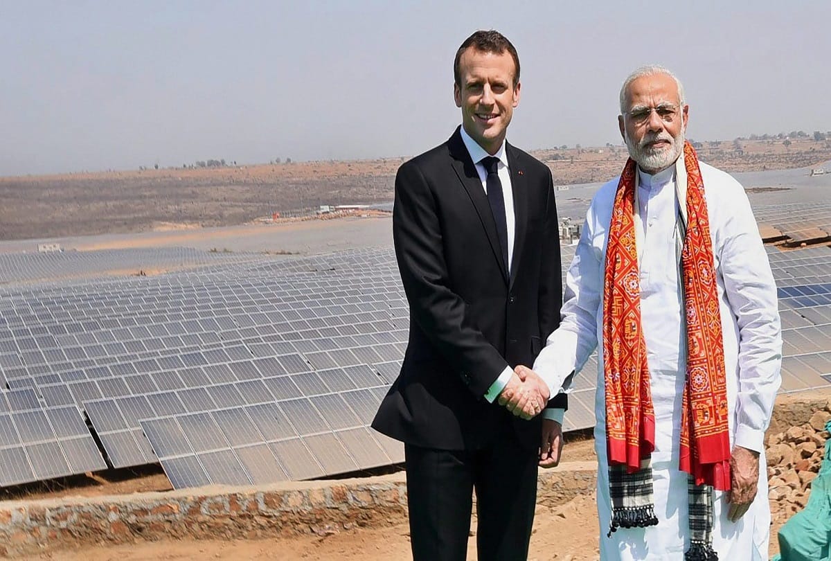  PM Narendra Modi and French President Emmanuel Macron visit in Varanasi  