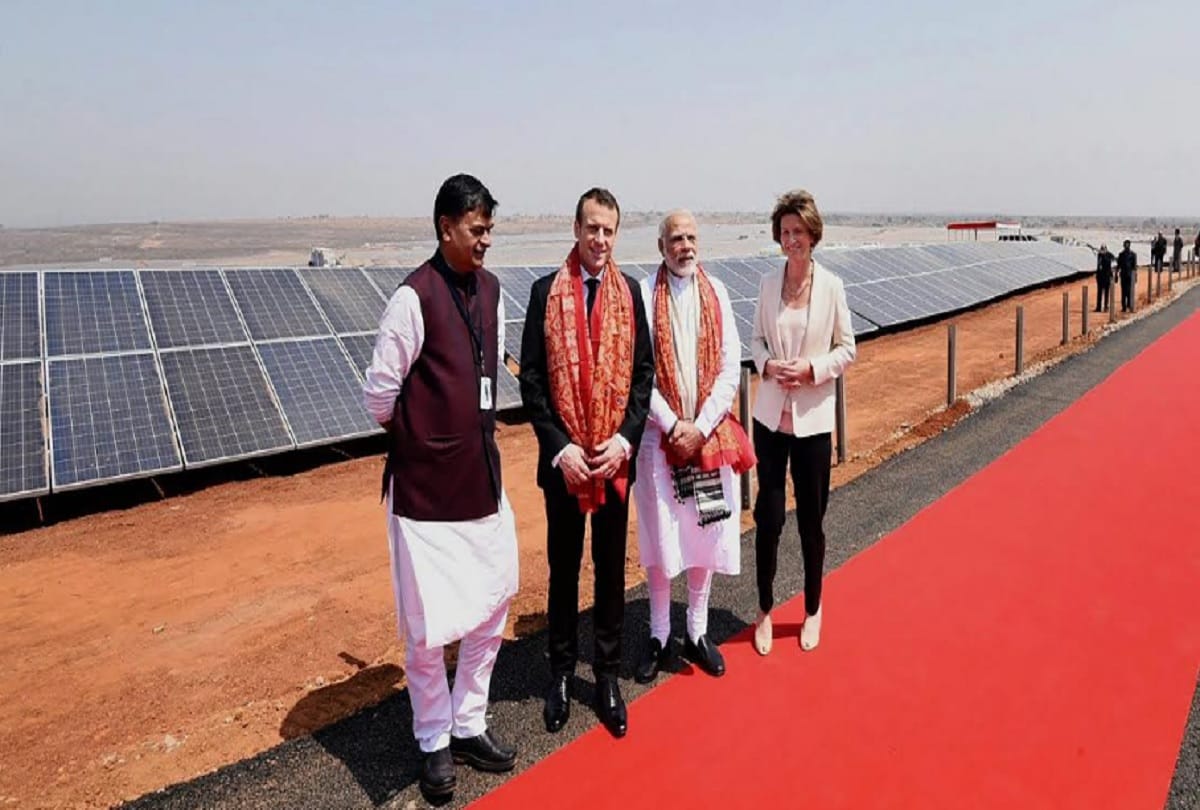  PM Narendra Modi and French President Emmanuel Macron visit in Varanasi  