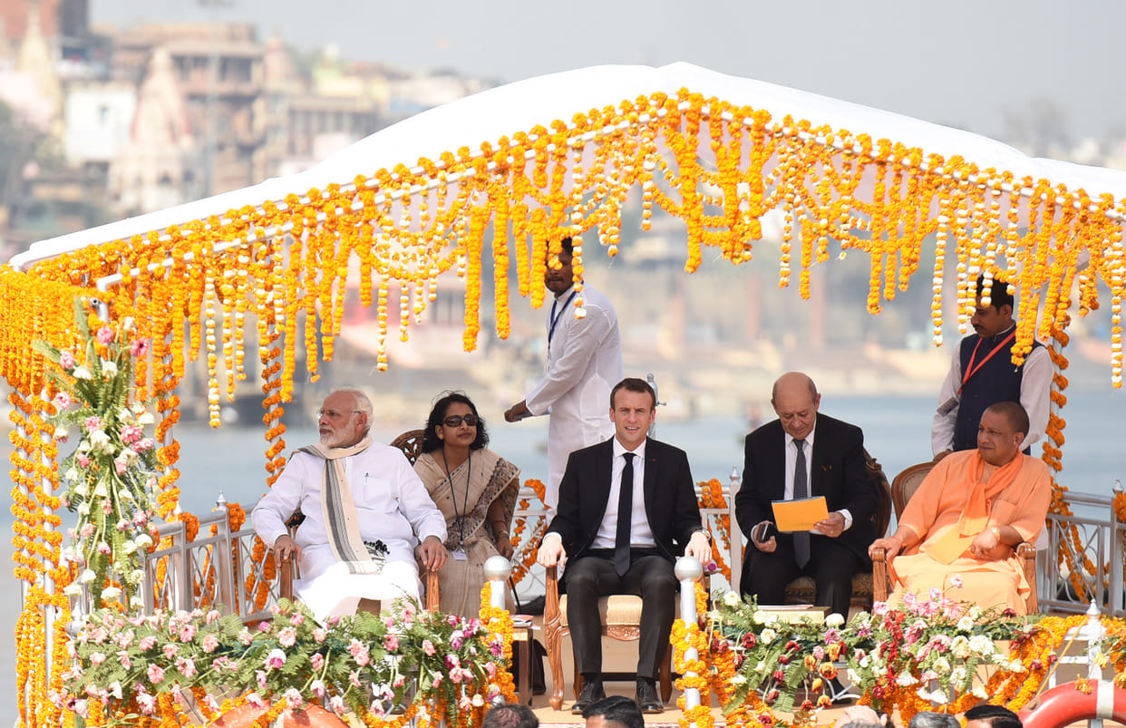 India  and france relation get new hight after pm modi and macron kashi visit