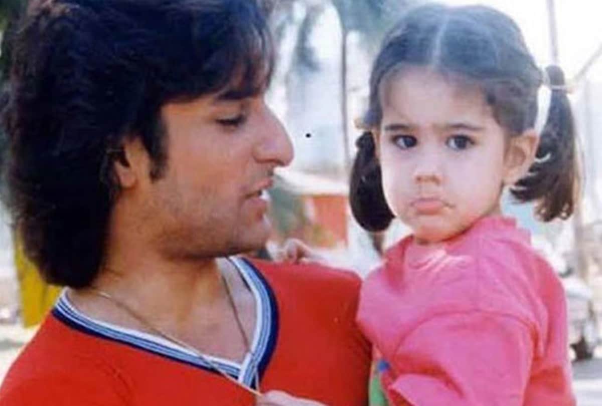 Not taimur here is the throwback picture of Saif Ali Khan daughter Sara Ali Khan