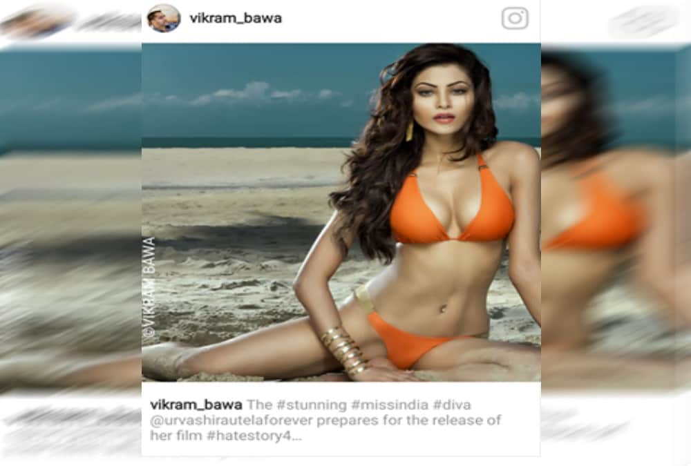 Hate story 4 urvashi rautela Hot Bikini photos viral on social media, Dehradun