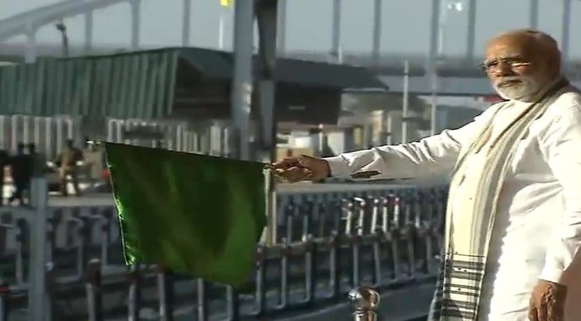 PM modi flag off purvanchal first jan shatabdi express