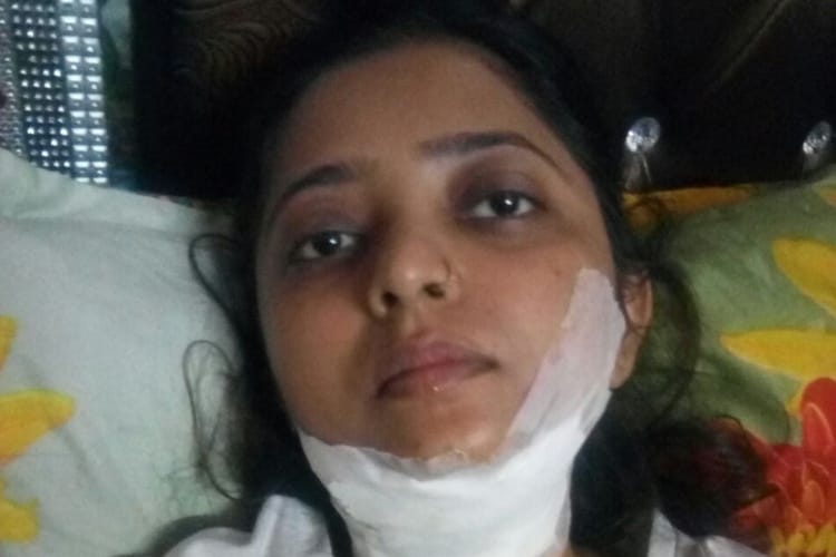 girl injured due to chinese manjha