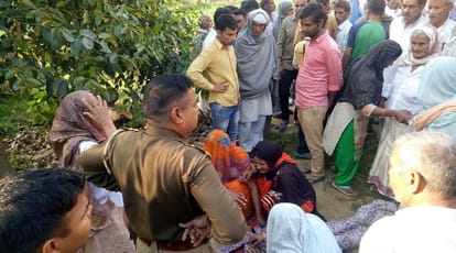 meerut: Youth killed his wife and daughter, police force deployed