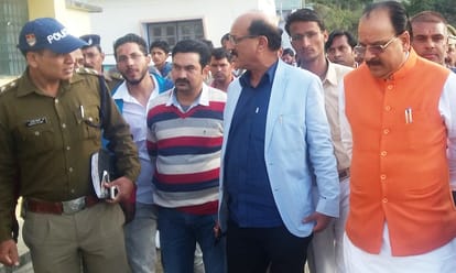 Accident in ramnagar Megistrial investigation and two lakh Compensation announcement