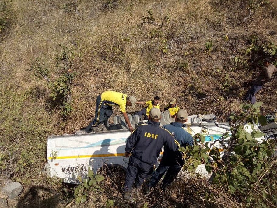 Bus accident in uttarakhand horrible photos