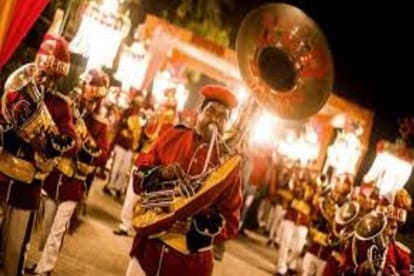 notice against religious place and band party 
