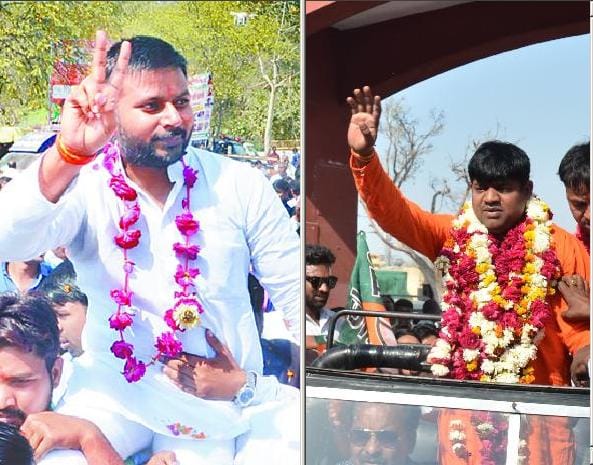 bjp win two district zila panchayat adhyaksh election