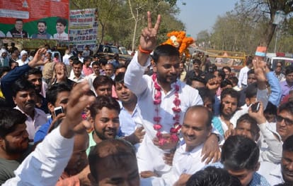 bjp win two district zila panchayat adhyaksh election