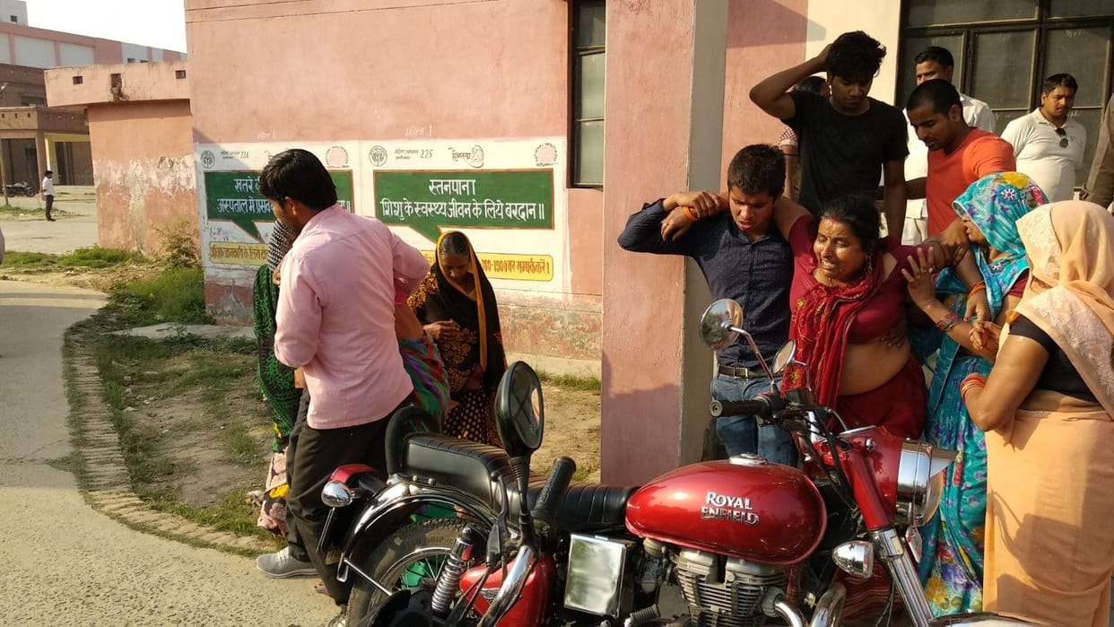 maternal uncle- nephew crushed under truck 