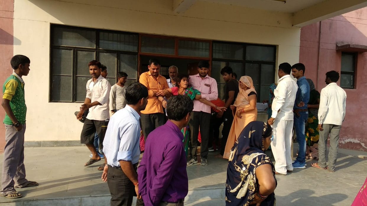 mayhem in two villages  