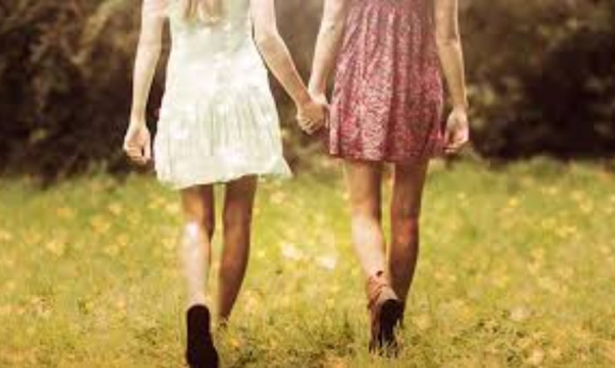 Two womens married to each other after divorced to her husbands